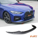 Carbon Print M Performance Style Front bar lip spoiler Bodykit for BMW 4 Series G22 G23 M Sport bumper 2020 - 2025 - Mars Performance