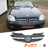 Chrome Black AMG Style Front Bumper Bar Grille Grill Bodykit for Mercedes - Benz SLK R170 Convertible 1995 - 2004 - Mars Performance