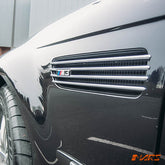 Chrome Black Fender Guard AIR VENT Bodykit for BMW E46 M3 Coupe & Convertible 2000 - 2006 - Mars Performance