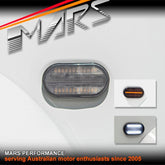 Clear LED sequential Side Fender Guard Indicator Turn Signal Lights for Suzuki Jimny GJ JJ 2019 - 2024 - Mars Performance