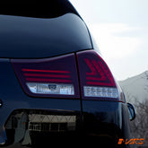 Clear Red 3D Stripe Bar LED Tail light with Sequential Indicators for Lexus RX330 RX350 RX400H 2003 - 2008 - Mars Performance