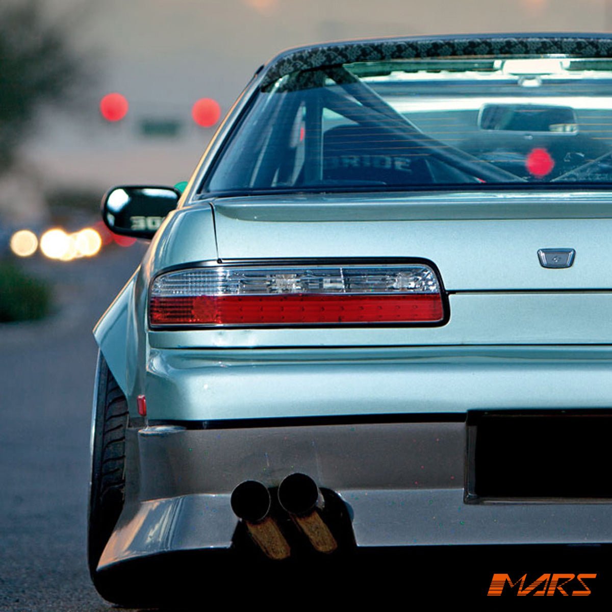 thumbnail image 2 of JDM Red/Clear Tail Lights For Nissan Sentra Tsuru B13 LB13 (1991-1994) - Left & Right Pair 2 of 6