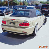 Clear Red LED Tail Lights for BMW 3 - Series E46 Convertible Cabrio Pre LCI & M3 - Mars Performance