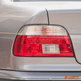 Clear Red LED Tail Lights for BMW 5 - Series E39 Sedan & M5 2001 - 2003 - Mars Performance