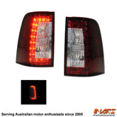Clear Red LED Tail Lights for Ford Falcon FG UTE XR6 XR8 Turbo R6 FPV GS F6 Pursuit - Mars Performance