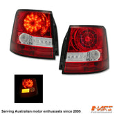 Clear Red LED Tail lights for Land Rover Range Rover Sport L320 2005 - 2009 Pre Update - Mars Performance