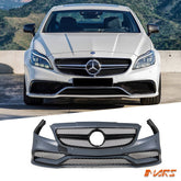 CLS63 AMG Style Front Bumper bar Bodykit & Grille for Mercedes - Benz CLS - Class W218 C218 Facelife 2015 - 2018 - Mars Performance