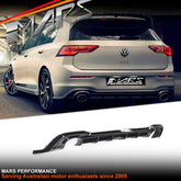 ClubSport 45 Style Rear Bumper bar Lower Diffuser Spoiler Bodykit for Volkswagen VW Golf VIII MK - 8 GTi & R - line 2021 - 2024 - Mars Performance