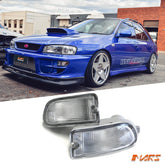 Crystal Bumper bar Turn Signal Indicator Lights for Subaru Impreza 1999 - 2000 GC8 GF8 - Mars Performance