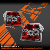 Crystal Clear Altezza Tail Lights for Toyota Corolla & Runx 2002 - 2007 Hatch - Mars Performance