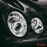 Crystal Clear CCFL Angel Eyes Prejector Head Lights for Mercedes - Benz CLK - Class W208 C208 A208 1997 - 2002 - Mars Performance