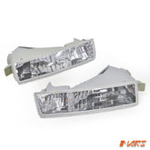 Crystal Clear Front Bumper Bar Turn Signal Indicator lights for Honda Prelude 1997 - 2001 - Mars Performance