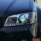 Crystal DRL LED Projector Head Lights for Holden Commodore & HSV VE Series 1 - Mars Performance