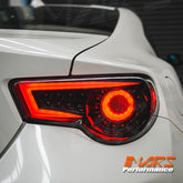 Crystal - Eye JDM Black Full LED Tail lights for Toyota 86 ZN6 GT GTS & Subaru BRZ ZC6 - Mars Performance