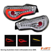 Crystal Full LED Tail lights for Toyota ZN6 86 GT GTS & Subaru BRZ ZC6 2012 - 2021 - Mars Performance