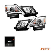 Crystal LED DRL Projector Head Lights for Lexus GS300 GS350 GS430 GS450H 2005 - 2010 - Mars Performance