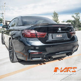 CS Style Carbon Fibre Rear Trunk Lip Spoiler Wing Bodykit for BMW 4 - Series F33 Convertible & F83 M4 - Mars Performance