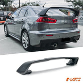 Evolution X Style ABS Plastic Rear Trunk Wing Spoiler for Mitsubishi Lancer Sedan 2007 - 2019 CJ CF - Mars Performance