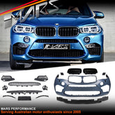 F86 X6M Style Front Bumper bar & Grill Bodykit for BMW F16 X6 2014 - 2019 - Mars Performance