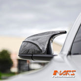 FloKraft Carbon Fibre Replacement Mirror Cover Caps Bodykit for Tesla Model 3 2019 - 2023 - Mars Performance