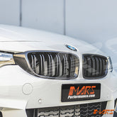 FloKraft Dry Carbon Fibre Front Kidney Grille Grill Cover Bodykit for BMW 4 Series F32 F33 F36 & F80 M3 F82 F83 M4 2013 - 2020 - Mars Performance