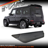 FloKraft Dry Carbon Fibre Rear Tail Gate Cover for Mercedes - Benz G - Class W463A G400d & G63 AMG 2019+ - Mars Performance