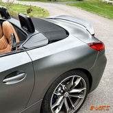 FloKraft Dry Carbon Fibre Rear trunk boot lip Spoiler Wing Bodykit for BMW Z4 G29 2018 - 2025 - Mars Performance