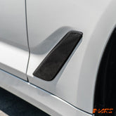 FloKraft Dry Carbon Fibre Side Fender Guard Vent Trim Bodykit for BMW 5 Series G30 G31 2017 - 2022 - Mars Performance