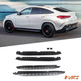 Foot Rest Running Boards Side Step Bar Bodykit for Mercedes - Benz GLE - Class C167 Coupe & GLE63 GLE53 AMG 2019 - 2024 - Mars Performance