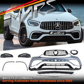 Front Bumper bar Bodykit & Grill for Mercedes - Benz GLC - Class X253 C253 2019 - 2023 & GLC43 GLC63 AMG - Mars Performance