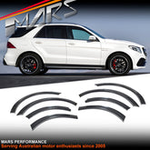 Front & Rear wheel arch Fender Guard Trims Bodykit for Mercedes - Benz GLE - Class W166 Wagon 2015 - 2018 & GLE43 GLE63 AMG - Mars Performance