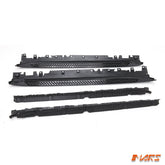 Full Blackl Foot Rest Running Boards Side Step Nerf Bar Bodykit for for BMW X5 F15 2013 - 2018 - Mars Performance