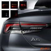 Full Smoked Blackline Style Tail lights for AUDI A5 S5 F5 2016 - 2020 Pre Update - Mars Performance