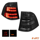 Full Smoked LED Tail Lights for Mercedes - Benz ML - Class W163 1997 - 2005 & ML55 AMG - Mars Performance