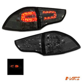 Full Smoked LED Tail lights for MITSUBISHI Challenger & Montero Sport PB PC 2008 - 2015 - Mars Performance