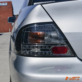 Full Smoked LED Tail lights for Mitsubishi Lancer CH 2003 - 2007 Sedan - Mars Performance
