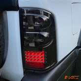 Full Smoked LED Tail lights for Nissan Patrol GU 1997 - 2004, Series 1, 2, 3. - Mars Performance