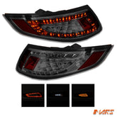 Full Smoked LED Tail lights for Porsche 911 & Carrera 997 2005 - 2008 Pre - Update - Mars Performance