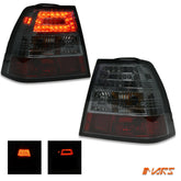 Full Smoked LED Tail lights for VolksWagen Bora & Jetta MK4 1998 - 2004 - Mars Performance