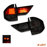 Full Smoked Led Tail lights & Trunk Garnish for BMW E83 X3 Pre LCI 2004 - 2007 - Mars Performance