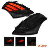 Full Smoked LED Tail lights with LED indicators for Suzuki Swift Hatch 2011 - 2017 - Mars Performance