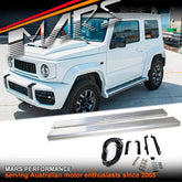 G63 AMG Style Running Boards Side Step Bar for SUZUKI Jimny GJ 2019 - 2024 - Mars Performance