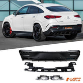 GLE63 AMG S Style Rear Bumper bar Diffuser Bodykit for Mercedes - Benz GLE Class Coupe C167 & GLE53 2019 - 2025 - Mars Performance