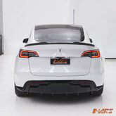 Gloss Black Aero DYNAMIC Rear Bumper Splitters Spoiler & Diffuser BodyKit for Tesla Model Y 2022 - 2024 - Mars Performance