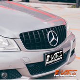 Gloss Black AMG Panamericana Style Front Bumper Bar Grill Grille Bodykit for Mercedes - Benz C - Class W204 Sedan & C204 Coupe 2007 - 2014 - Mars Performance