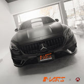 Gloss Black AMG S63 Panamericana Style Front Bumper Bar Grille Grill Bodykit for Mercedes - Benz S - Class Coupe W217 C217 2015 - 2021 - Mars Performance