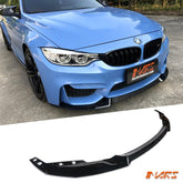 Gloss Black BMW CS Style Front lip for MARS M4 F32 F33 aftermarket Bumper bar Bodykit - Mars Performance