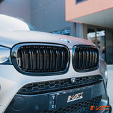 Gloss Black Front Bumper bar Kidney Grille Grill Bodykit for BMW X5 F15 X5M F85 & X6 F16 X6M F86 - Mars Performance