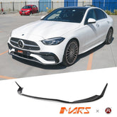 Gloss Black Front Bumper Bar Lower Lip Spoiler Bodykit for Mercedes - Benz C - Class W206 with AMG Sport Bumper Bar & C43 2022 - 2025 - Mars Performance