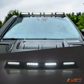 Gloss Black High Power LED Roof Lights for NEW GEN Ford Ranger & Everest 2022 - 2025 - Mars Performance